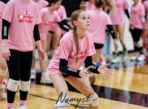Centennial vs Totino-Grace Varsity Volleyball 6