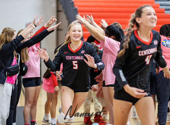 Centennial vs Totino-Grace Varsity Volleyball 26