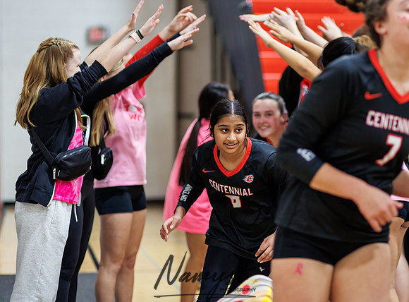 Centennial vs Totino-Grace Varsity Volleyball 27
