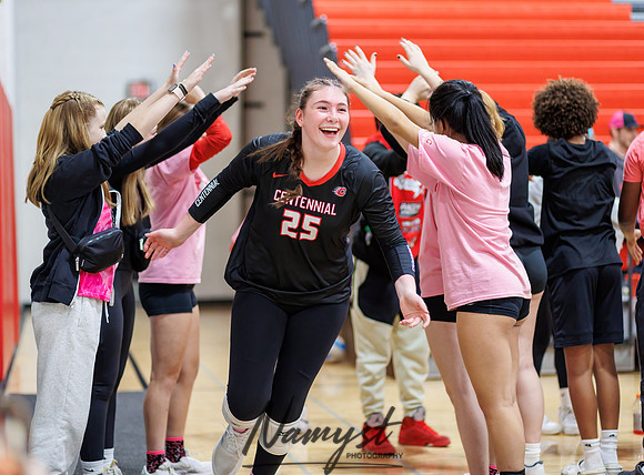 Centennial vs Totino-Grace Varsity Volleyball 29