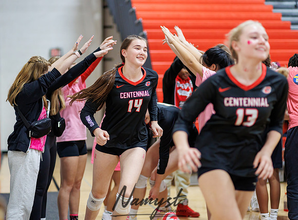 Centennial vs Totino-Grace Varsity Volleyball 28