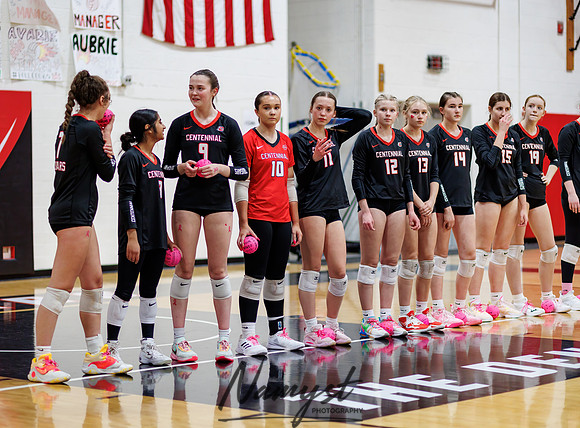 Centennial vs Totino-Grace Varsity Volleyball 33