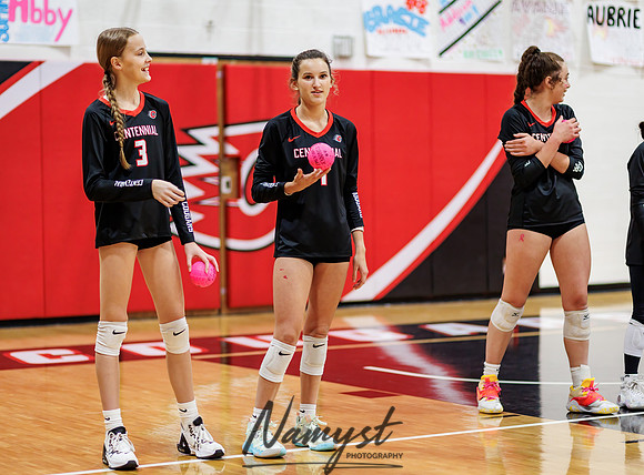 Centennial vs Totino-Grace Varsity Volleyball 32