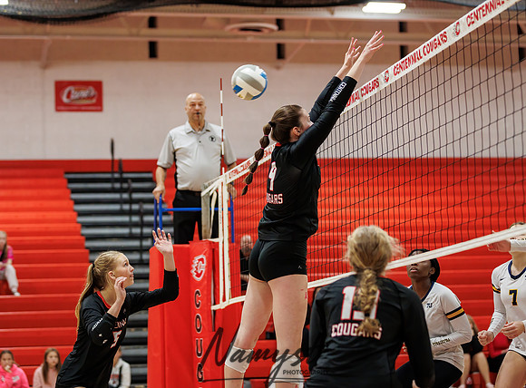 Centennial vs Totino-Grace Varsity Volleyball 35