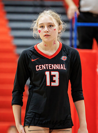 Centennial vs Totino-Grace Varsity Volleyball 36