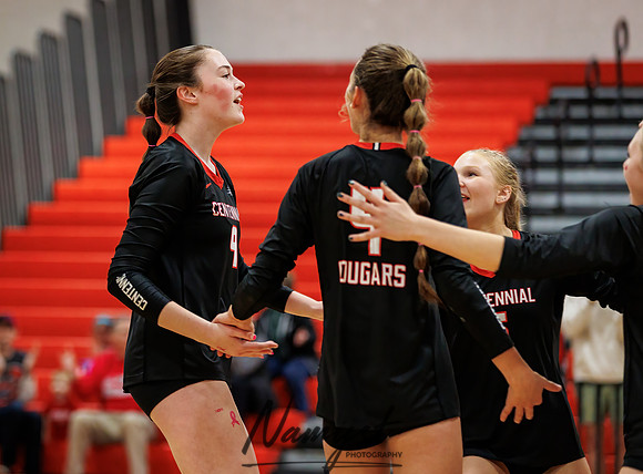 Centennial vs Totino-Grace Varsity Volleyball 39