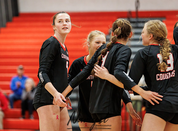 Centennial vs Totino-Grace Varsity Volleyball 38