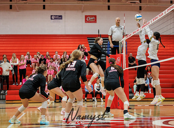 Centennial vs Totino-Grace Varsity Volleyball 41