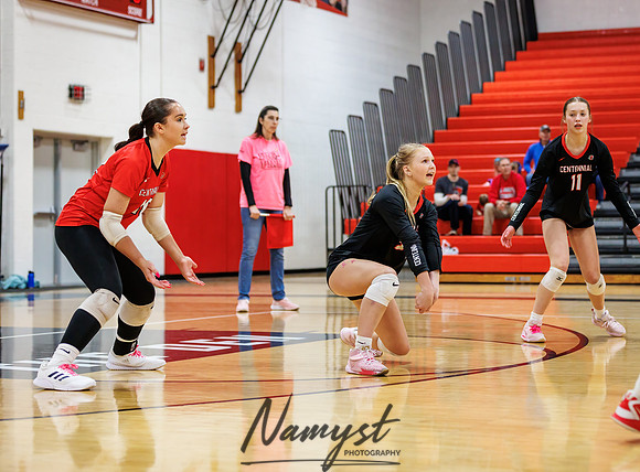 Centennial vs Totino-Grace Varsity Volleyball 43