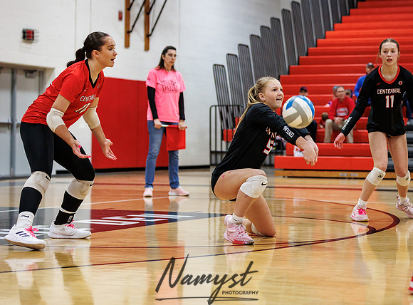 Centennial vs Totino-Grace Varsity Volleyball 44