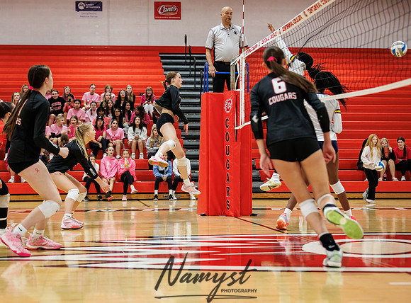 Centennial vs Totino-Grace Varsity Volleyball 49