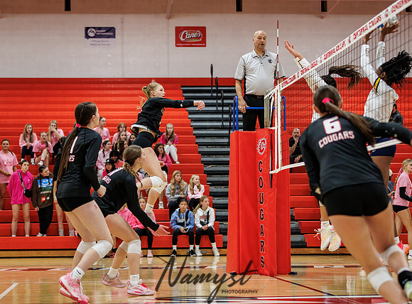 Centennial vs Totino-Grace Varsity Volleyball 54