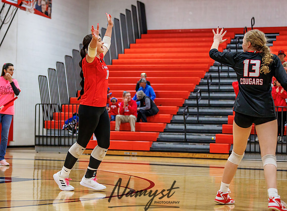 Centennial vs Totino-Grace Varsity Volleyball 60