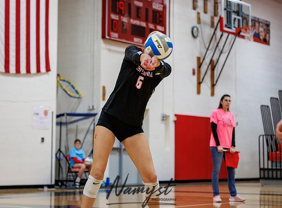 Centennial vs Totino-Grace Varsity Volleyball 74
