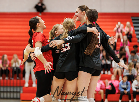 Centennial vs Totino-Grace Varsity Volleyball 85