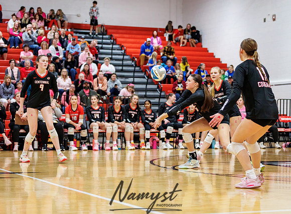 Centennial vs Totino-Grace Varsity Volleyball 90