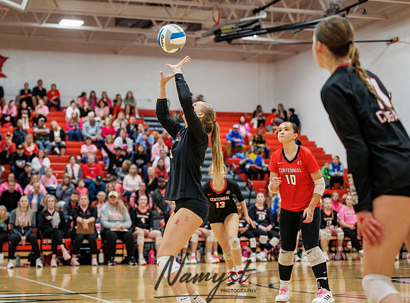 Centennial vs Totino-Grace Varsity Volleyball 96