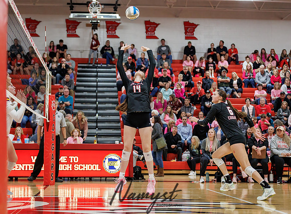 Centennial vs Totino-Grace Varsity Volleyball 98