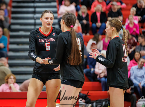 Centennial vs Totino-Grace Varsity Volleyball 100