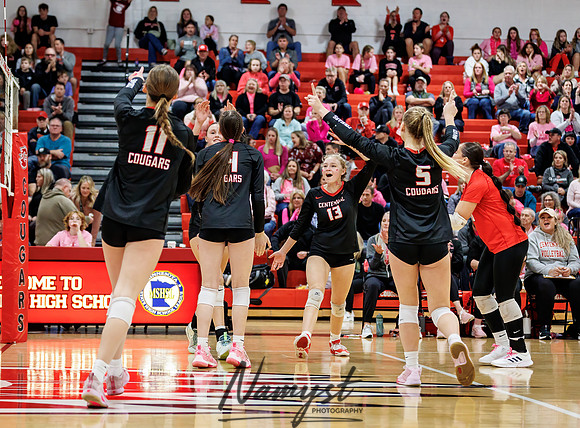 Centennial vs Totino-Grace Varsity Volleyball 99