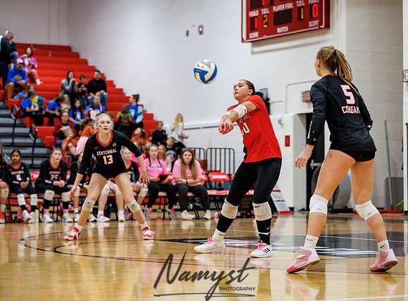 Centennial vs Totino-Grace Varsity Volleyball 105