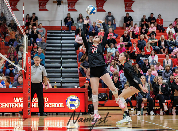 Centennial vs Totino-Grace Varsity Volleyball 110