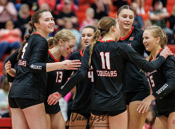 Centennial vs Totino-Grace Varsity Volleyball 119