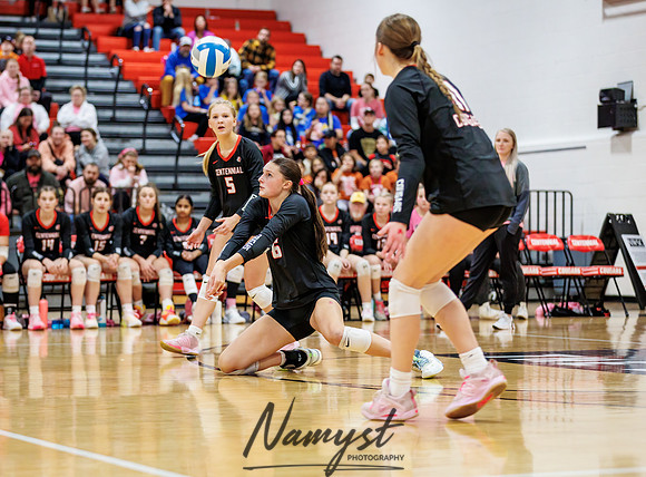 Centennial vs Totino-Grace Varsity Volleyball 122