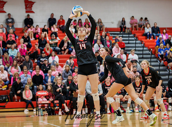 Centennial vs Totino-Grace Varsity Volleyball 131