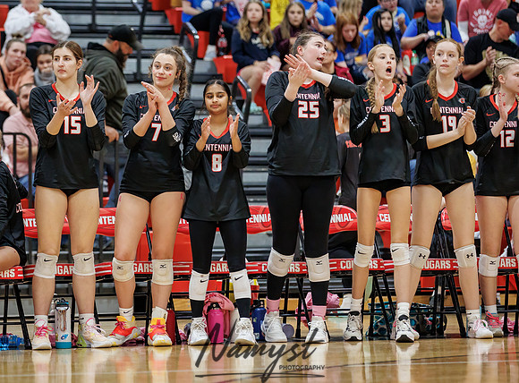 Centennial vs Totino-Grace Varsity Volleyball 132