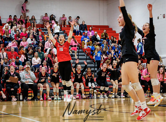 Centennial vs Totino-Grace Varsity Volleyball 140
