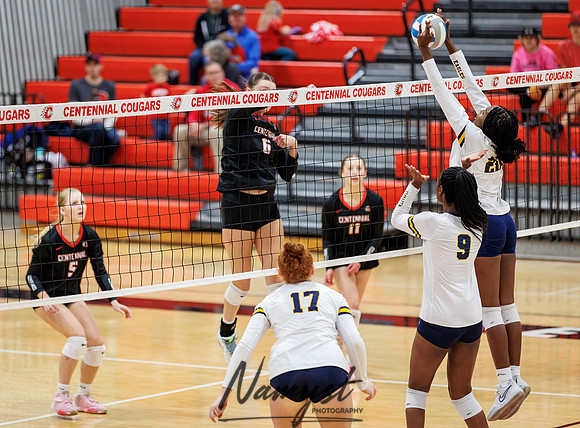 Centennial vs Totino-Grace Varsity Volleyball 145