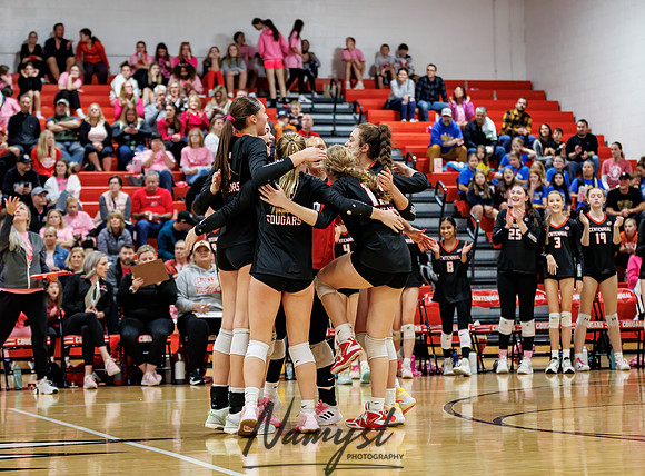 Centennial vs Totino-Grace Varsity Volleyball 143