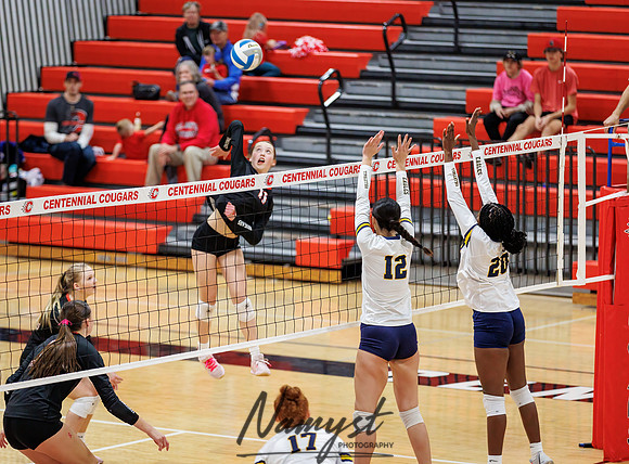 Centennial vs Totino-Grace Varsity Volleyball 146