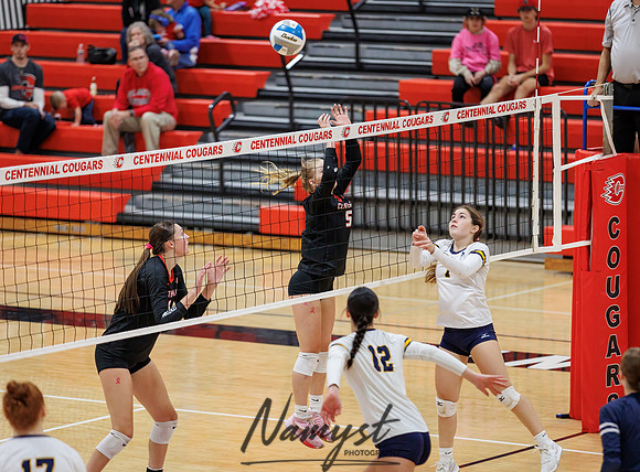 Centennial vs Totino-Grace Varsity Volleyball 148