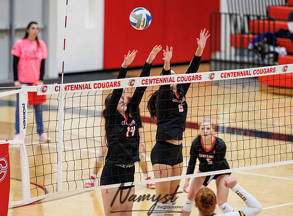 Centennial vs Totino-Grace Varsity Volleyball 151