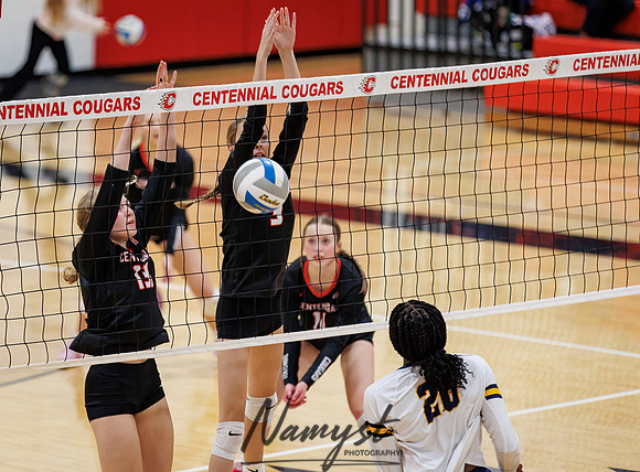 Centennial vs Totino-Grace Varsity Volleyball 156