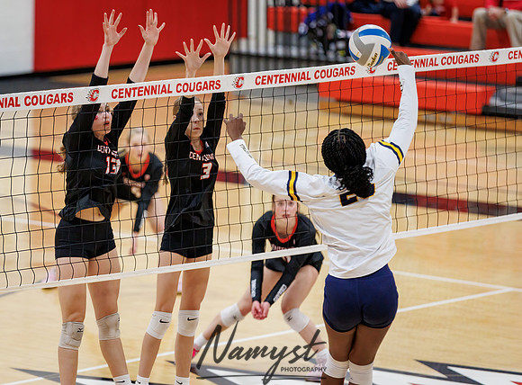 Centennial vs Totino-Grace Varsity Volleyball 157