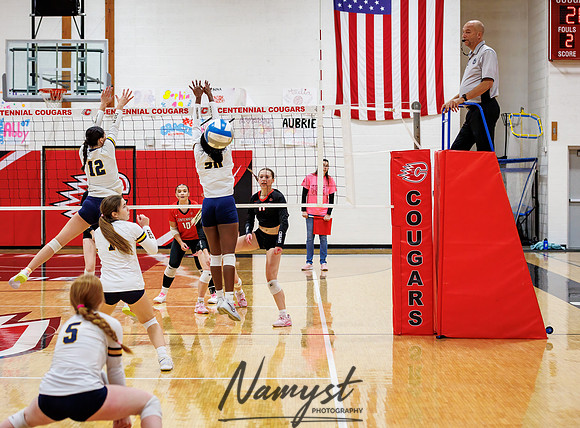 Centennial vs Totino-Grace Varsity Volleyball 162