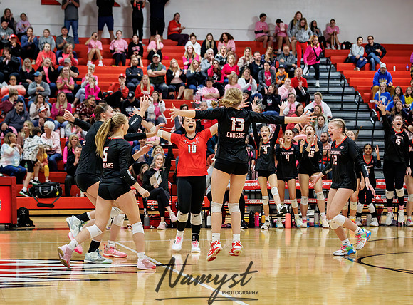 Centennial vs Totino-Grace Varsity Volleyball 173