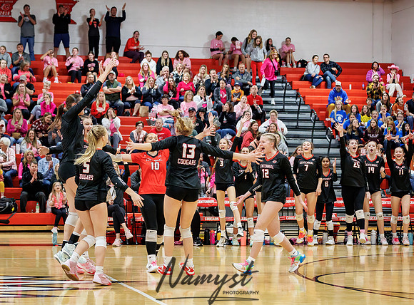 Centennial vs Totino-Grace Varsity Volleyball 174