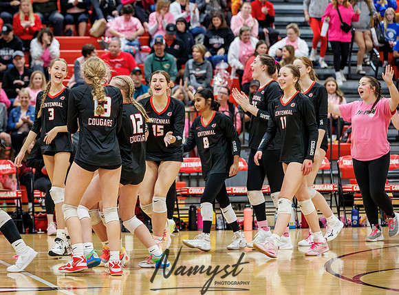 Centennial vs Totino-Grace Varsity Volleyball 179