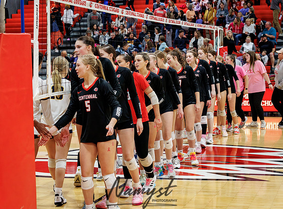 Centennial vs Totino-Grace Varsity Volleyball 182