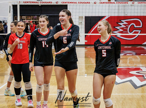 Centennial vs Totino-Grace Varsity Volleyball 185