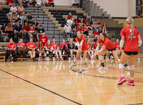 Centennial vs Andover Girls Varsity Volleyball 71