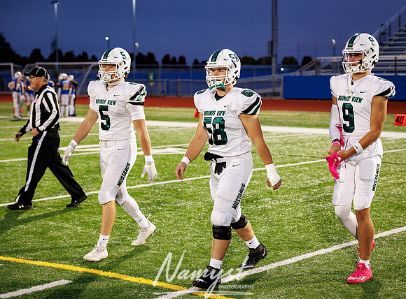 Mounds View vs STMA Varsity Football 8