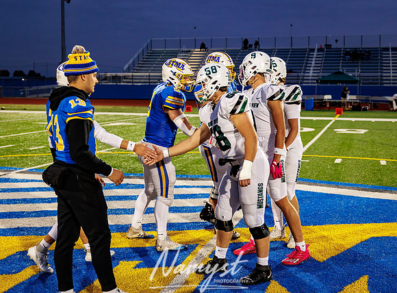 Mounds View vs STMA Varsity Football 9