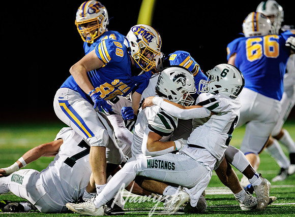 Mounds View vs STMA Varsity Football 83