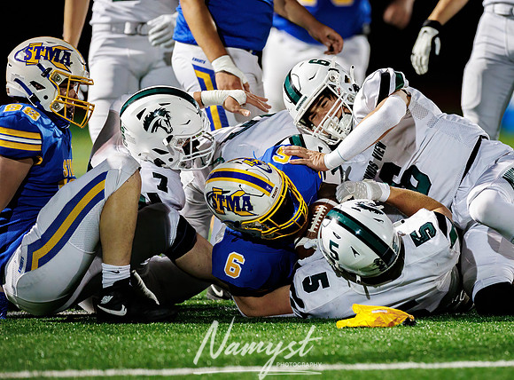 Mounds View vs STMA Varsity Football 86