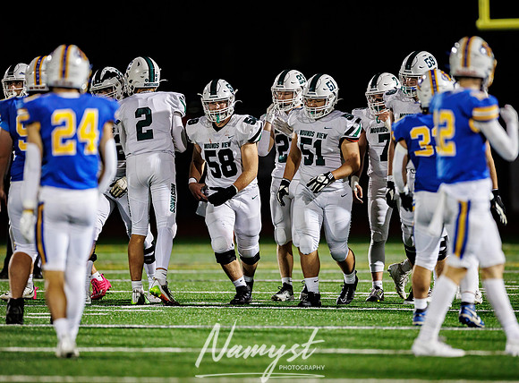 Mounds View vs STMA Varsity Football 96